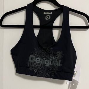 NWT - Desigual Women’s Sports Bra - Size L